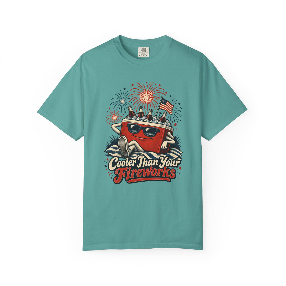 Cooler Than Your Fireworks T-Shirt – Seafoam