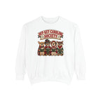 Off-Key Caroling Society Sweatshirt – White
