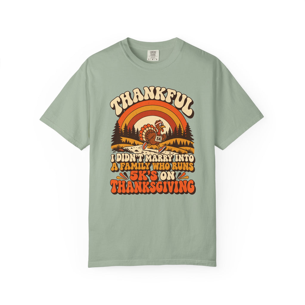 Not a 5K Family Retro Sunset T-Shirt