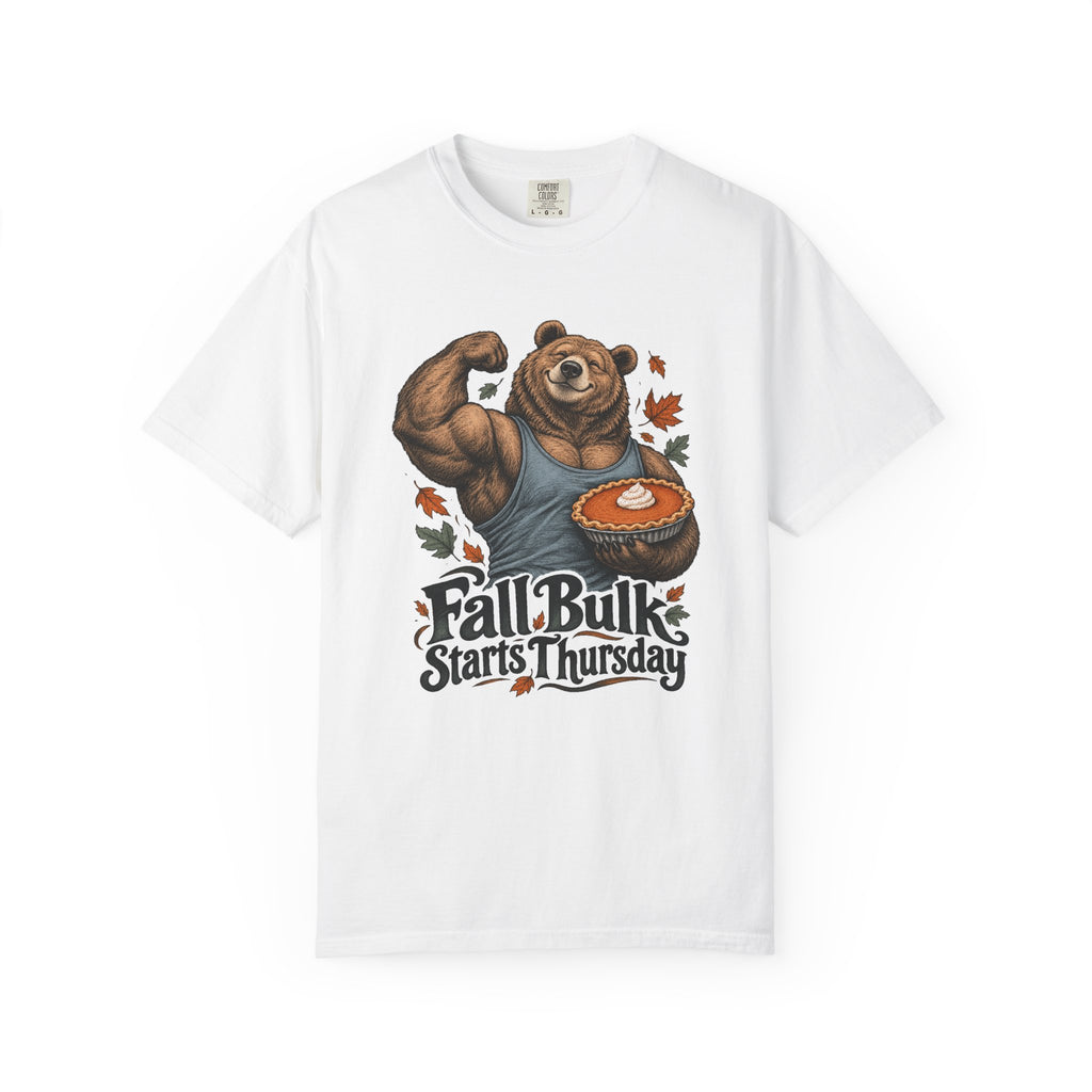 Fall Bulk Starts Thursday T-Shirt – White