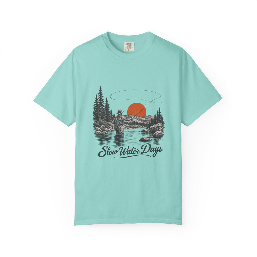 Slow Water Days T-Shirt – Chalky Mint
