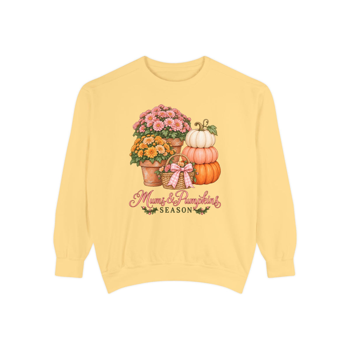 Mums & Pumpkins Season Sweatshirt – Butter