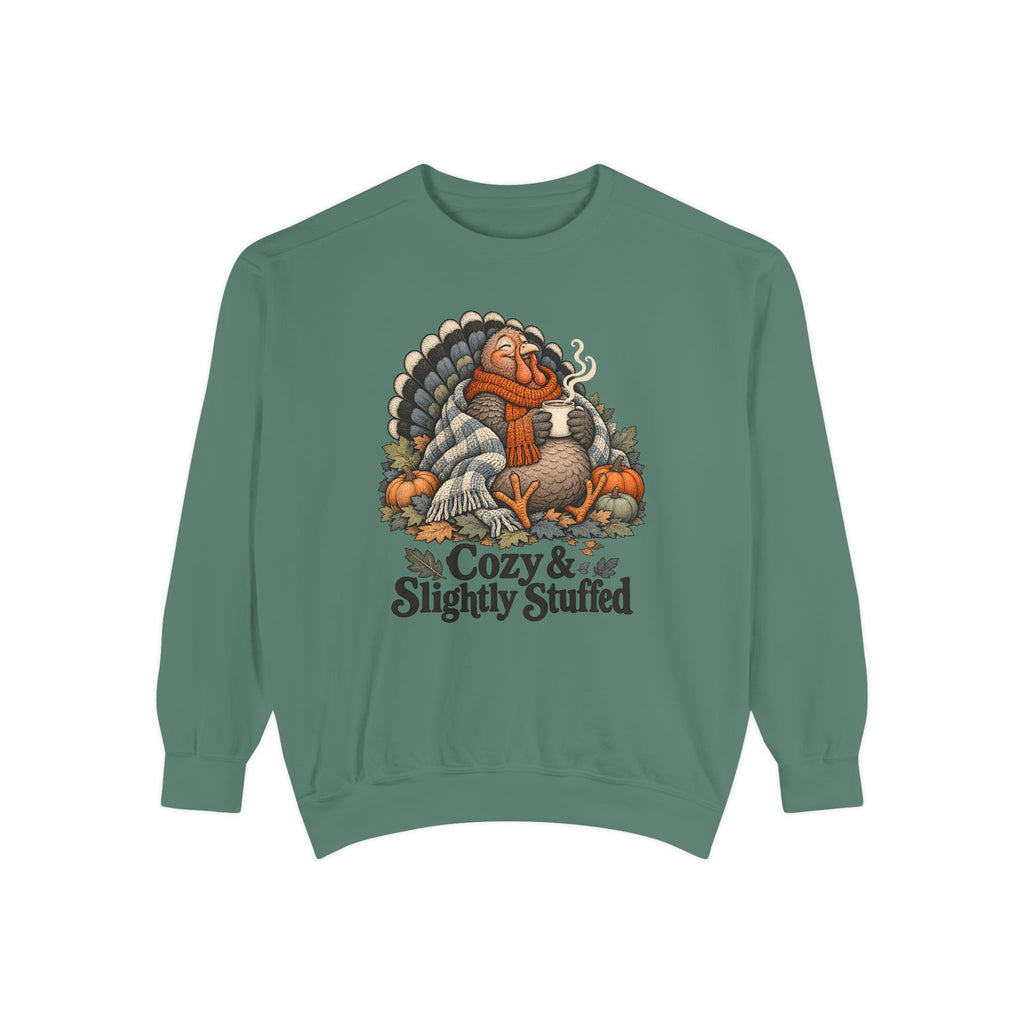 Cozy & Slightly Stuffed Sweatshirt – Light Green