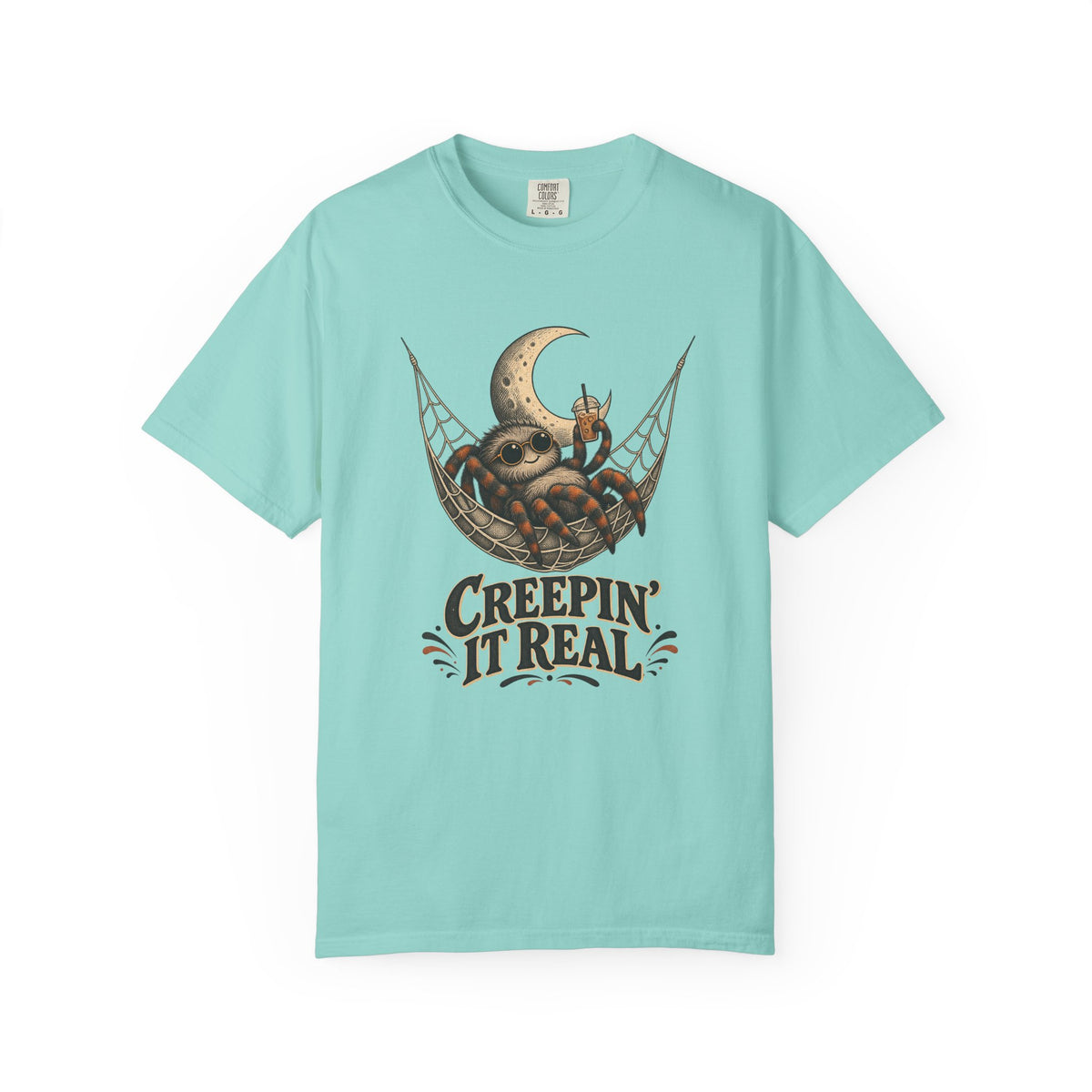 Creepin' It Real T-Shirt – Chalky Mint