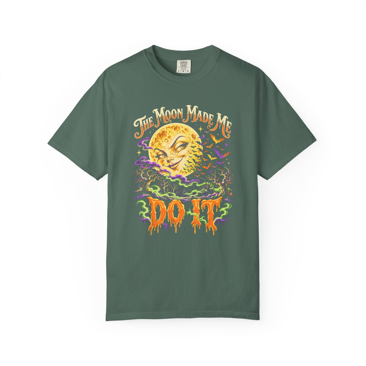 The Moon Made Me Do It T-Shirt – Blue Spruce