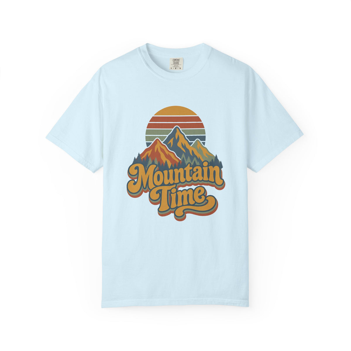 Mountain Time T-Shirt – Chambray