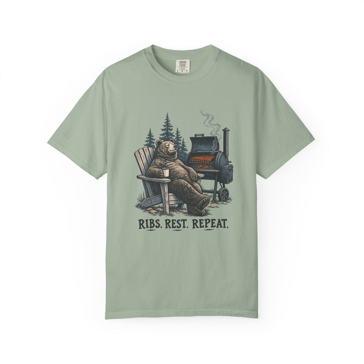 Ribs. Rest. Repeat. T-Shirt – Bay