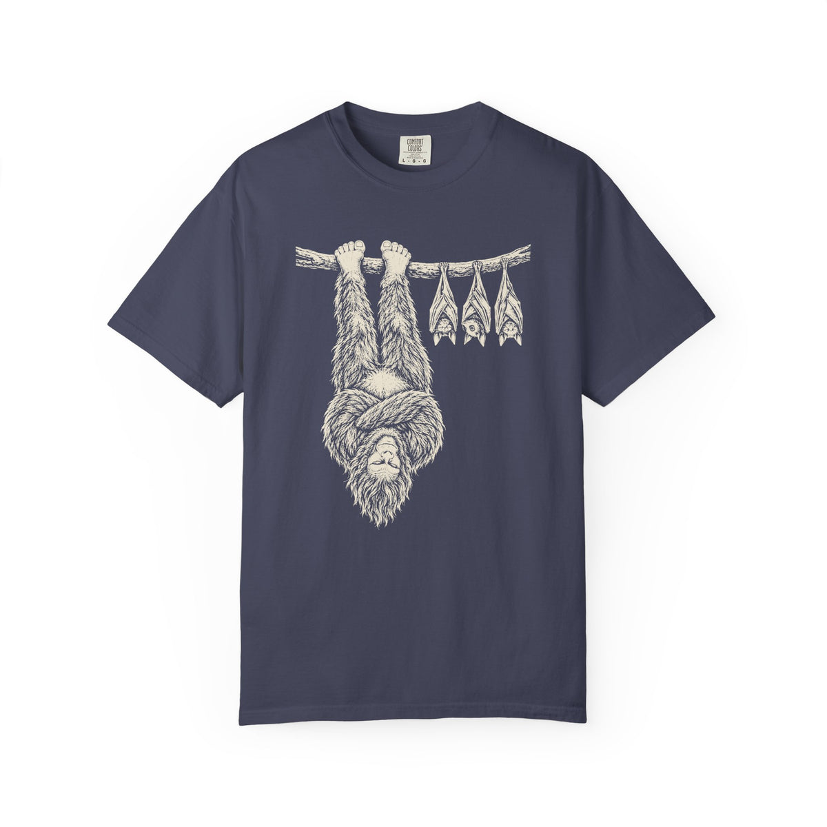Bigfoot Hanging With Bats T-Shirt