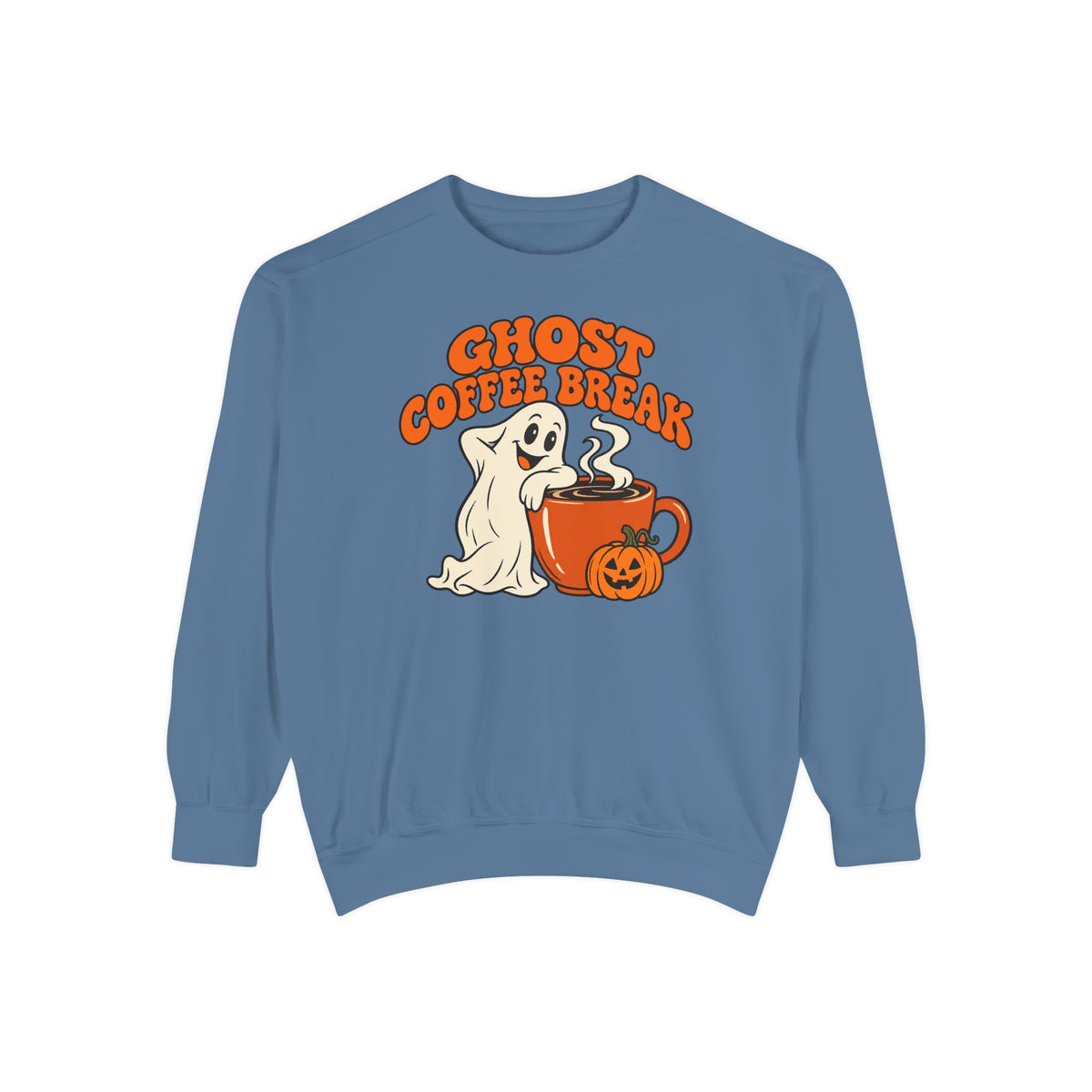 Ghost Coffee Break Sweatshirt – Blue Jean