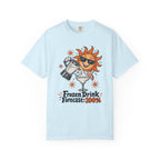 Frozen Drink Forecast: 100% T-Shirt – Chambray