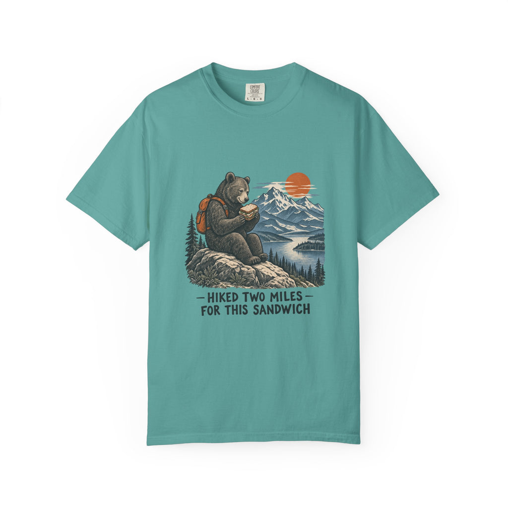 Hiked Two Miles for This Sandwich T-Shirt – Seafoam