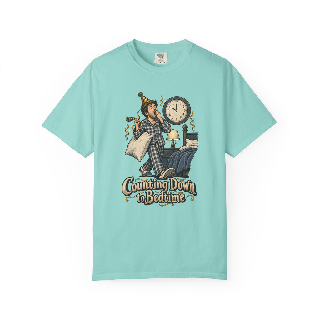 Counting Down to Bedtime T-Shirt – Chalky Mint