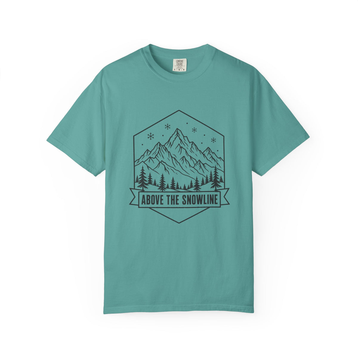 Above the Snowline T-Shirt – Seafoam