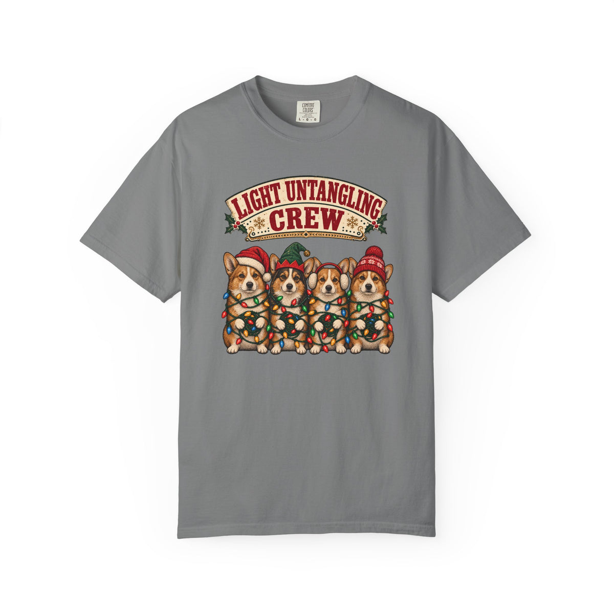 Light Untangling Crew T-Shirt – Grey