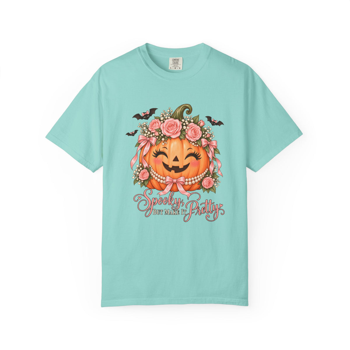 Spooky, But Make It Pretty T-Shirt – Chalky Mint