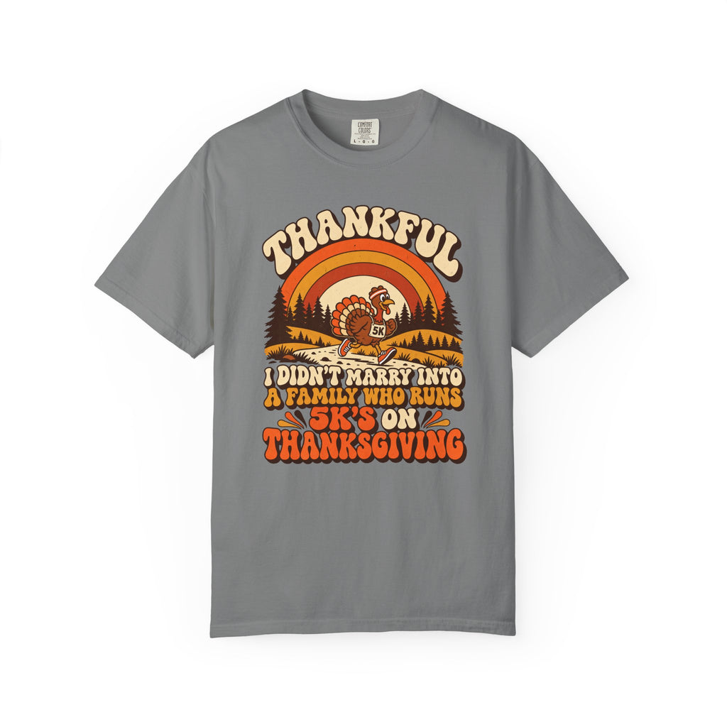 Not a 5K Family Retro Sunset T-Shirt