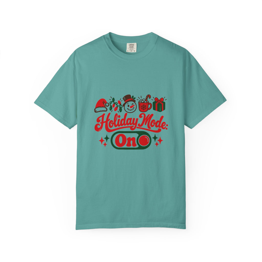 Holiday Mode: On T-Shirt – Seafoam