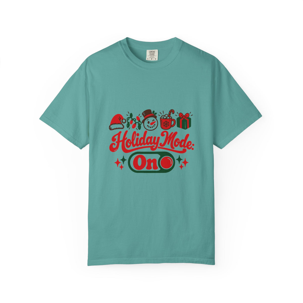 Holiday Mode: On T-Shirt – Seafoam