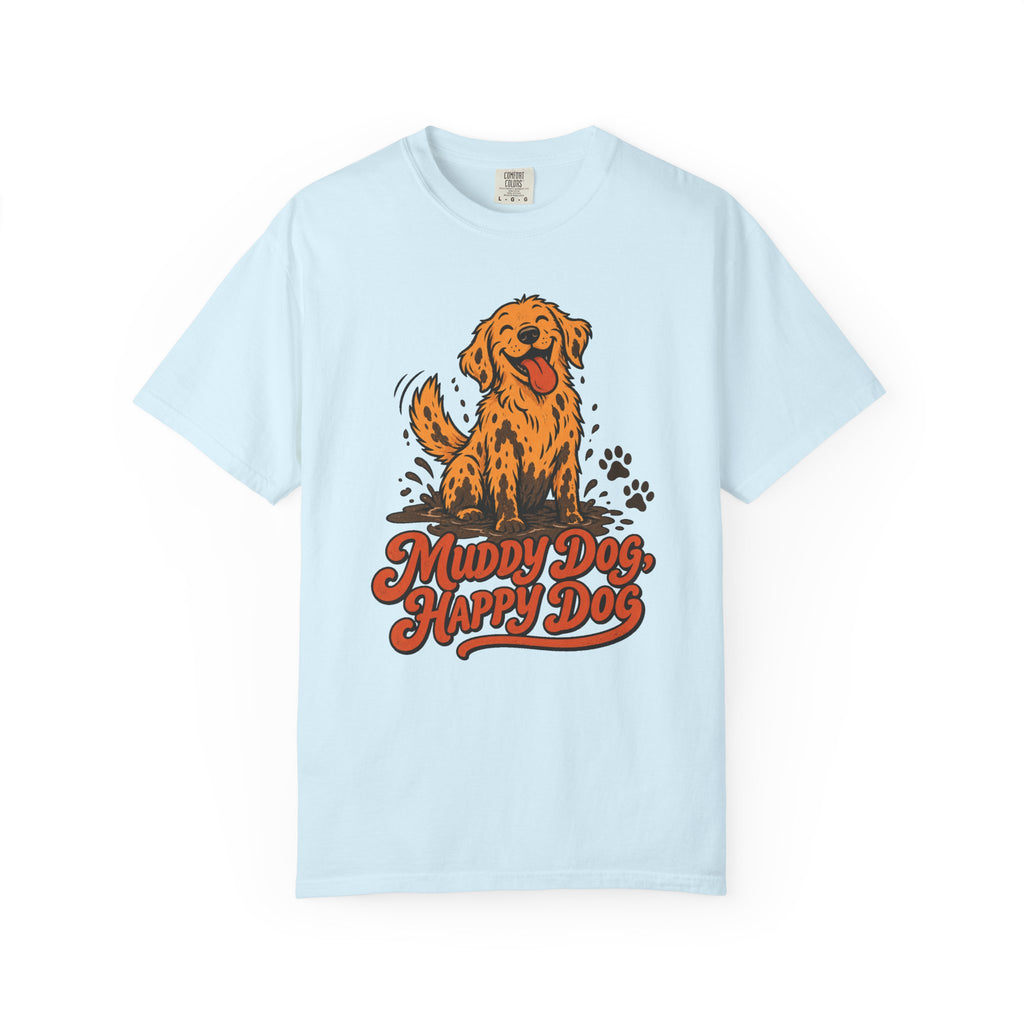 Muddy Dog, Happy Dog T-Shirt – Chambray
