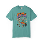 Spooky Season Dancing Skeletons T-Shirt – Seafoam