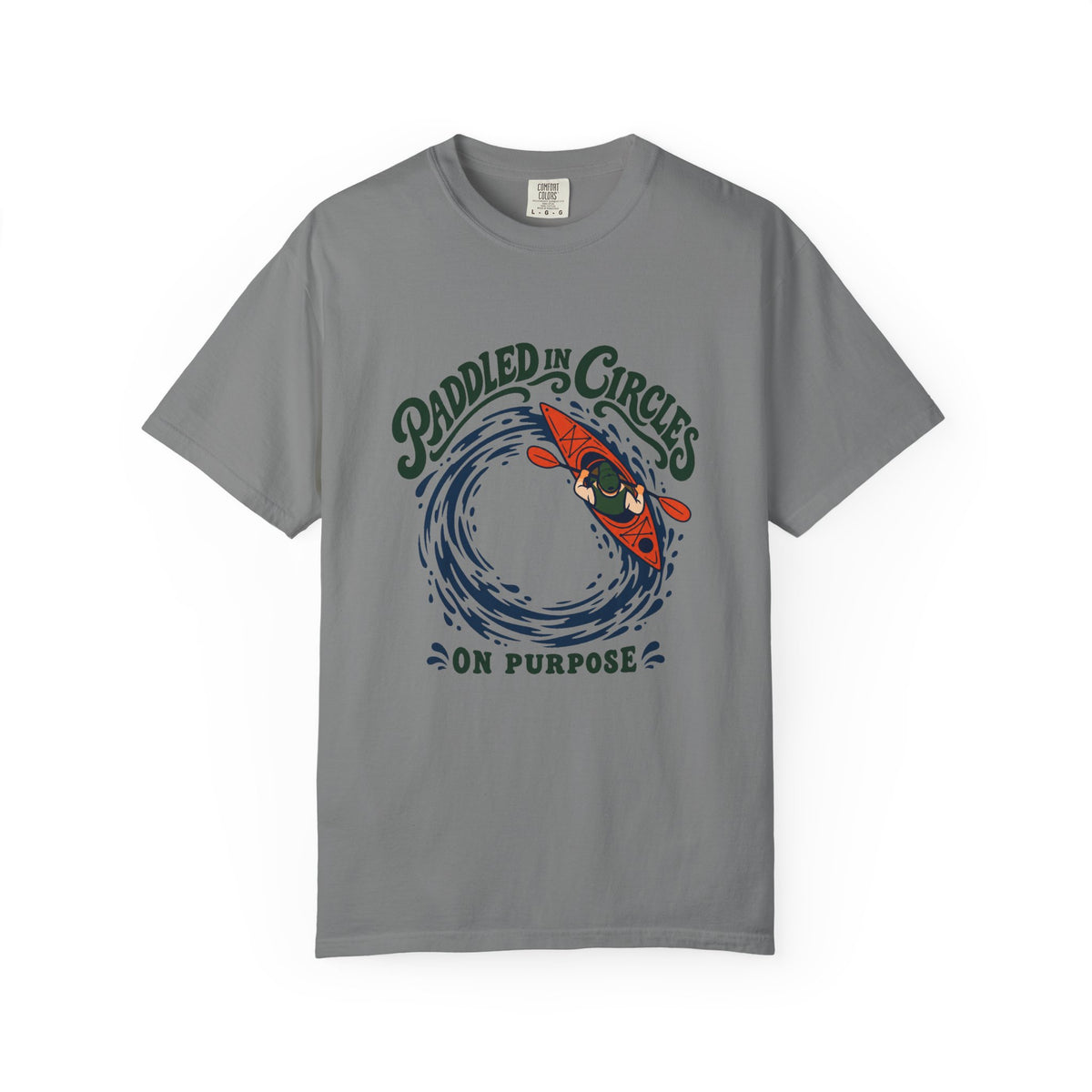 Paddled in Circles T-Shirt – Grey