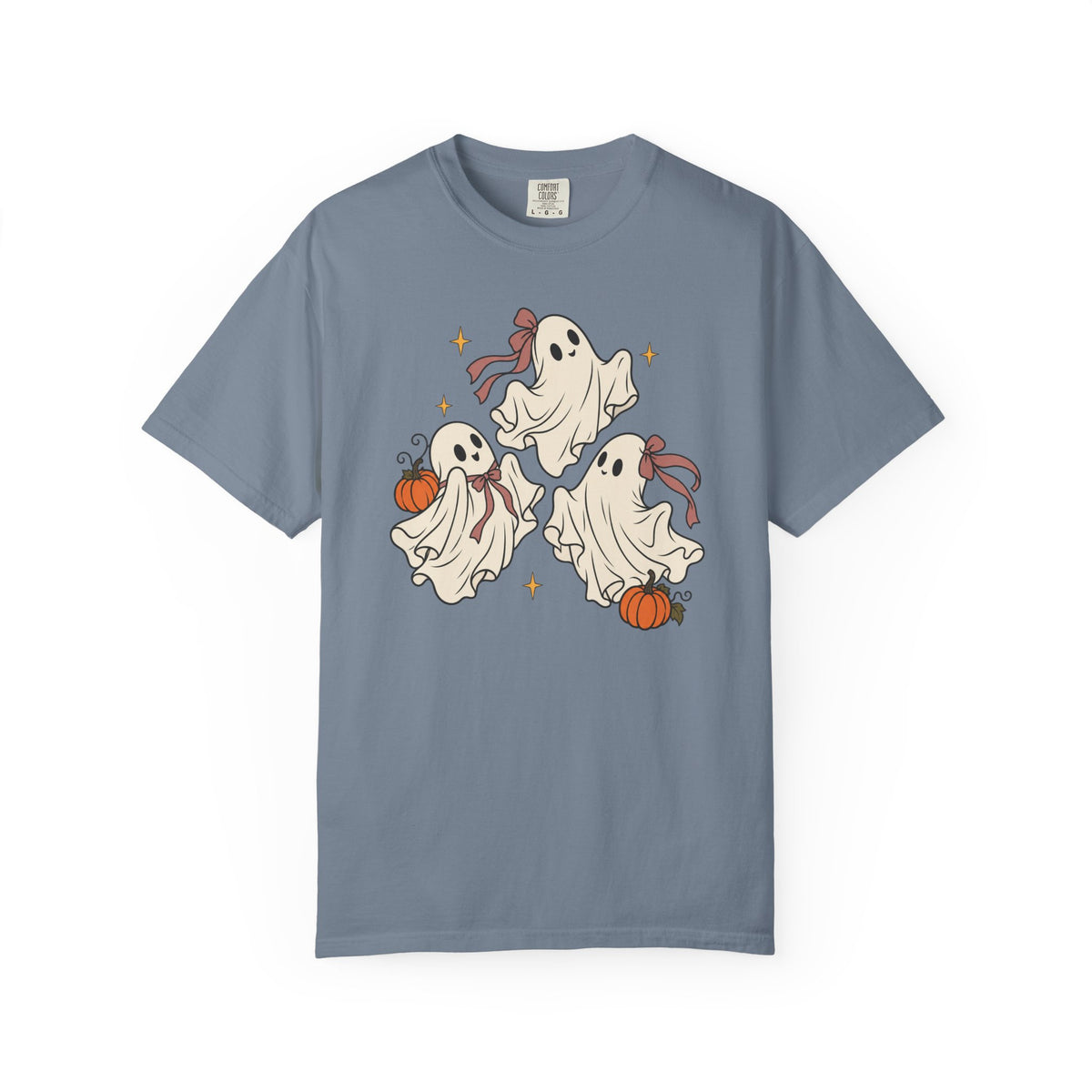 Ribbon Ghosts T-Shirt – Blue Jean