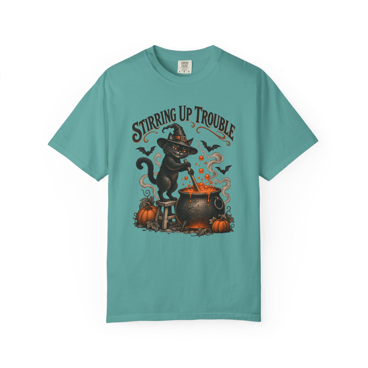 Stirring Up Trouble T-Shirt – Seafoam