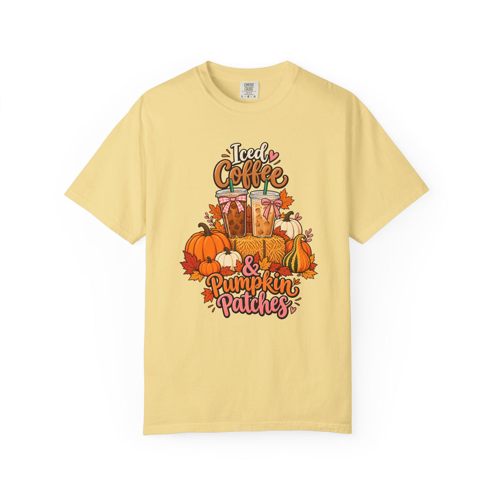 Iced Coffee & Pumpkin Patches T-Shirt – Butter