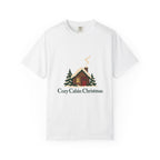 Cozy Cabin Christmas T-Shirt – White