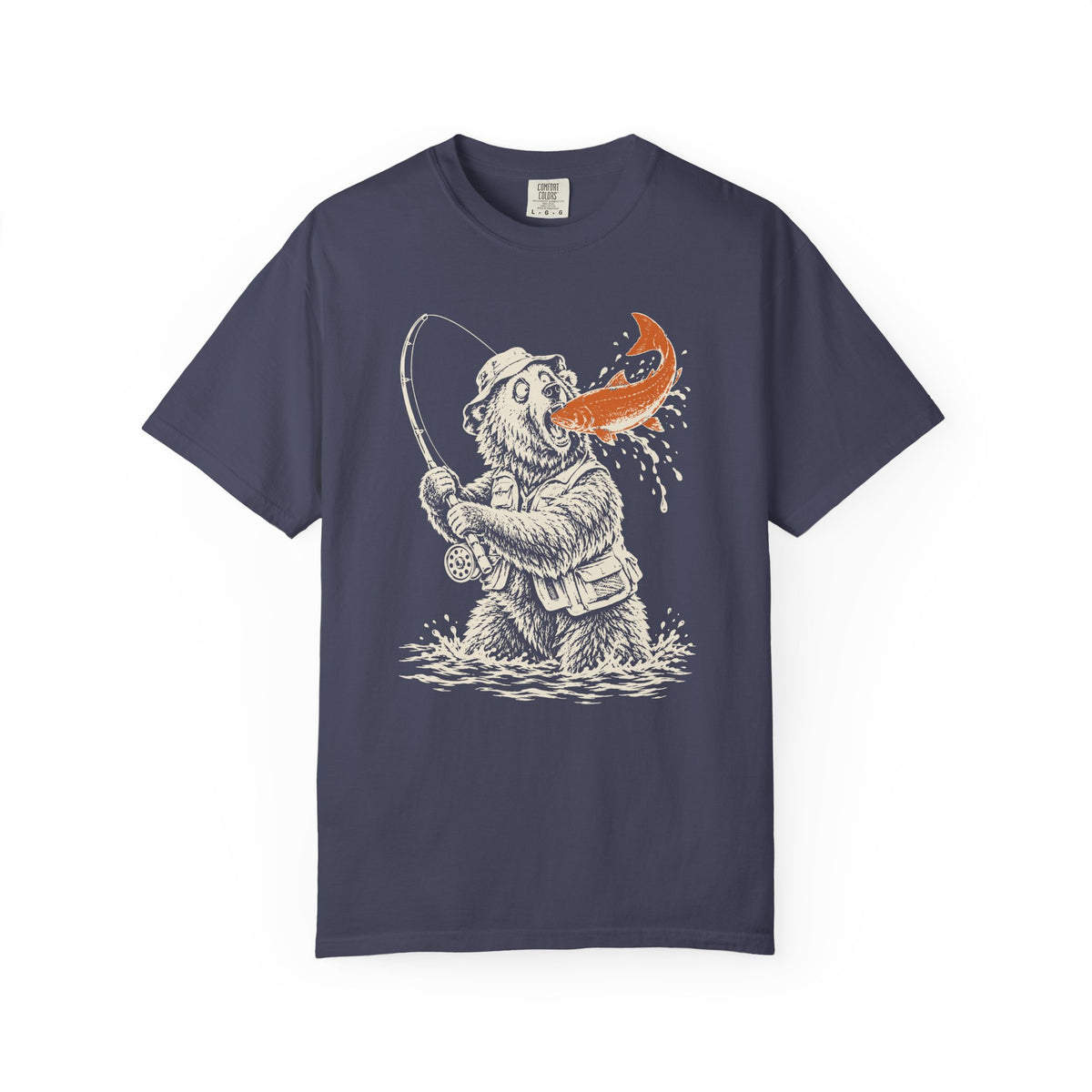 Gone Fishing Grizzly T-Shirt