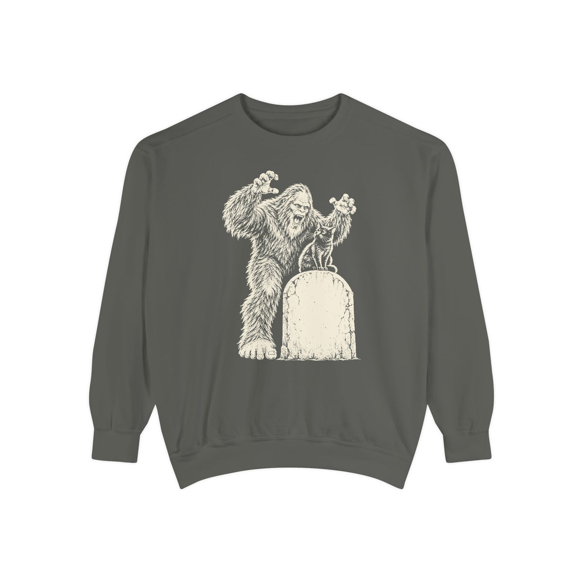 Bigfoot Graveyard Scare Sweatshirt
