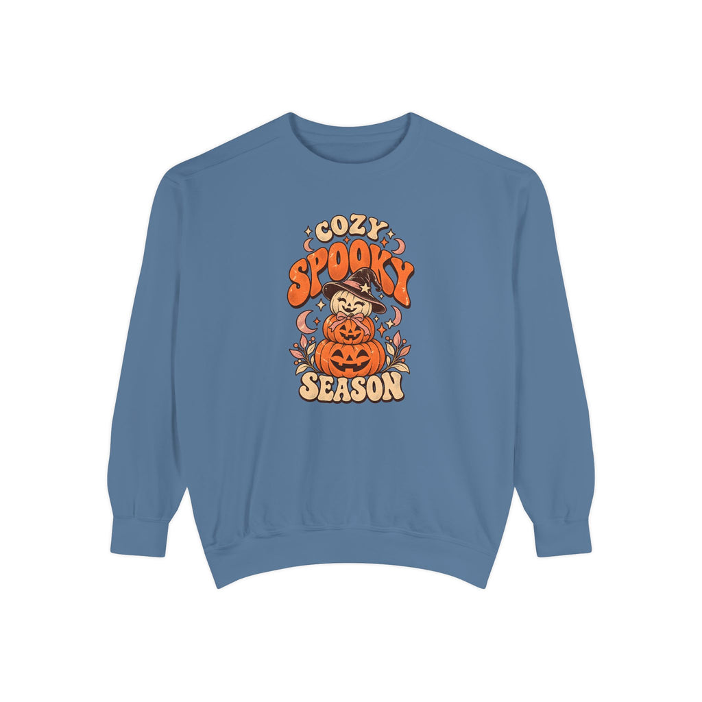 Cozy Spooky Season Sweatshirt – Blue Jean
