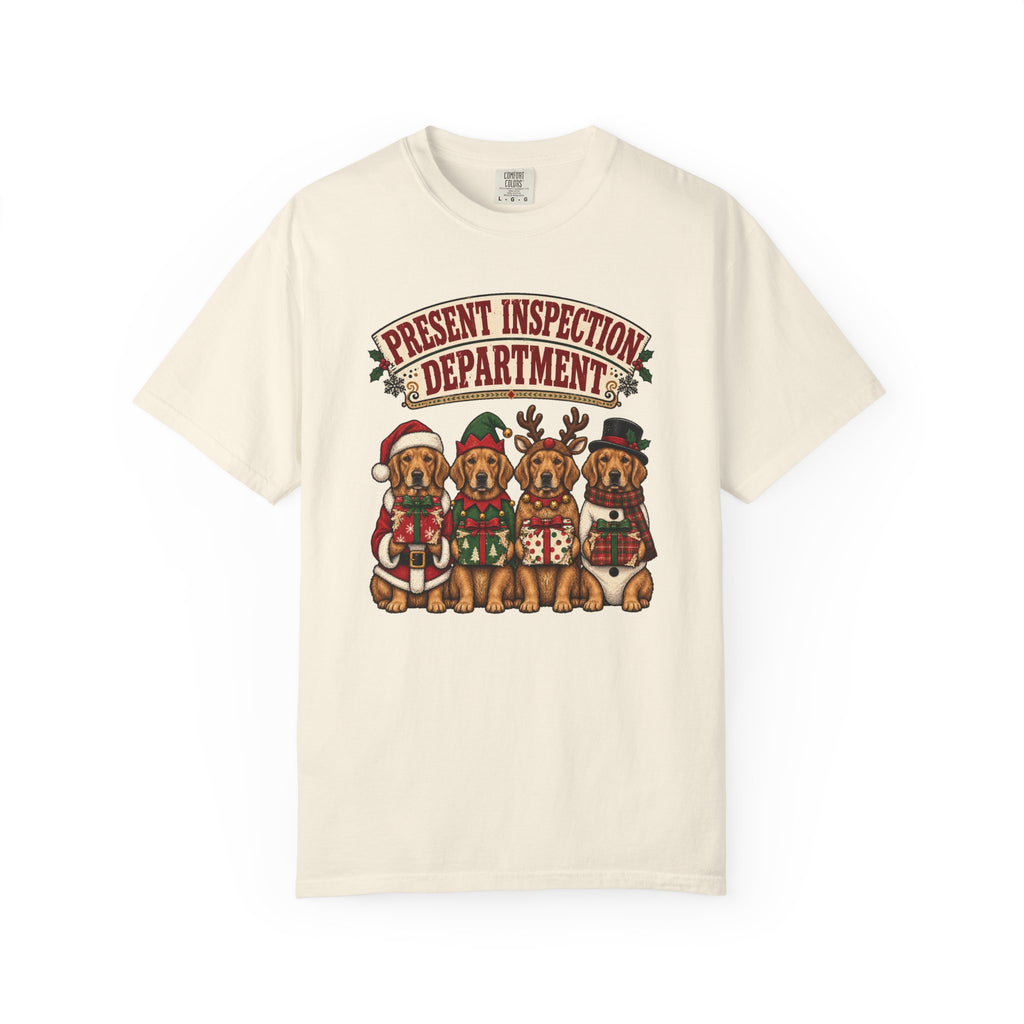 Present Inspection Department T-Shirt – Ivory