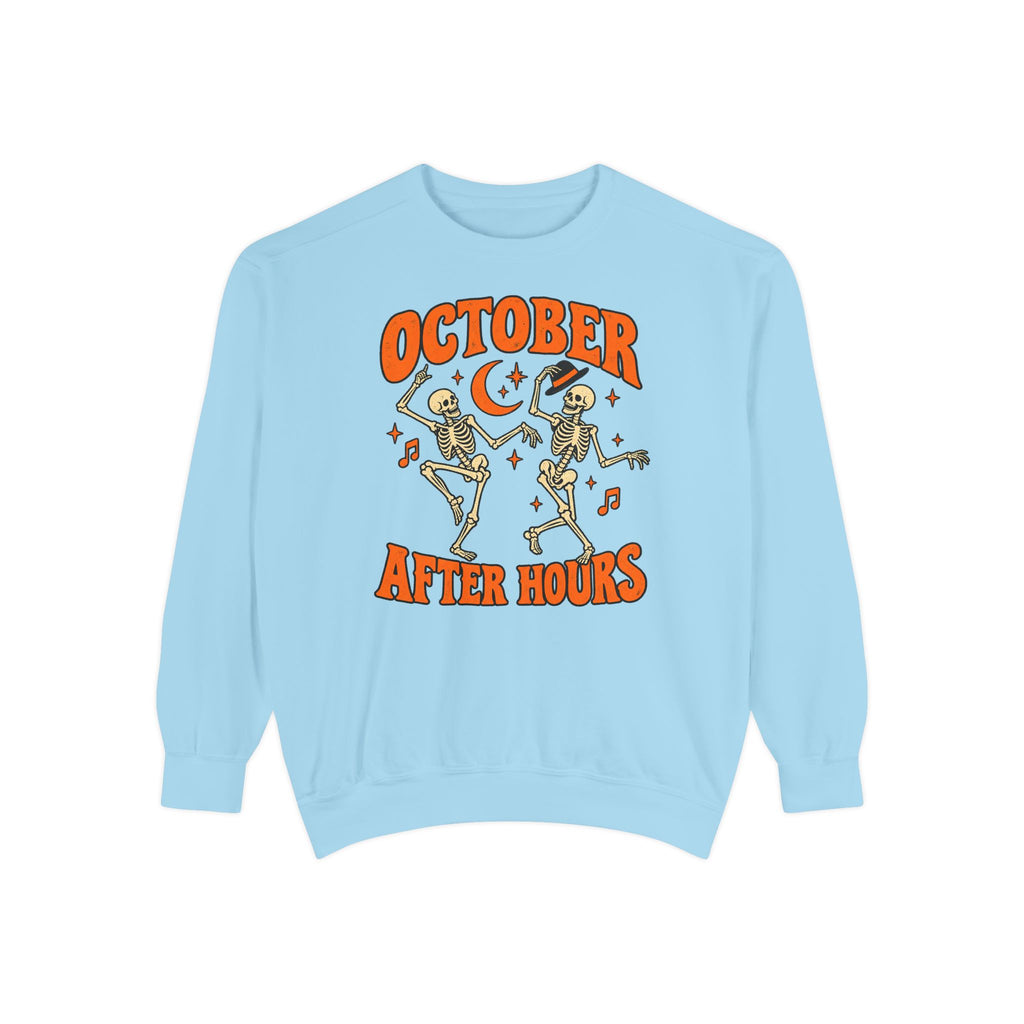 October After Hours Sweatshirt – Chambray