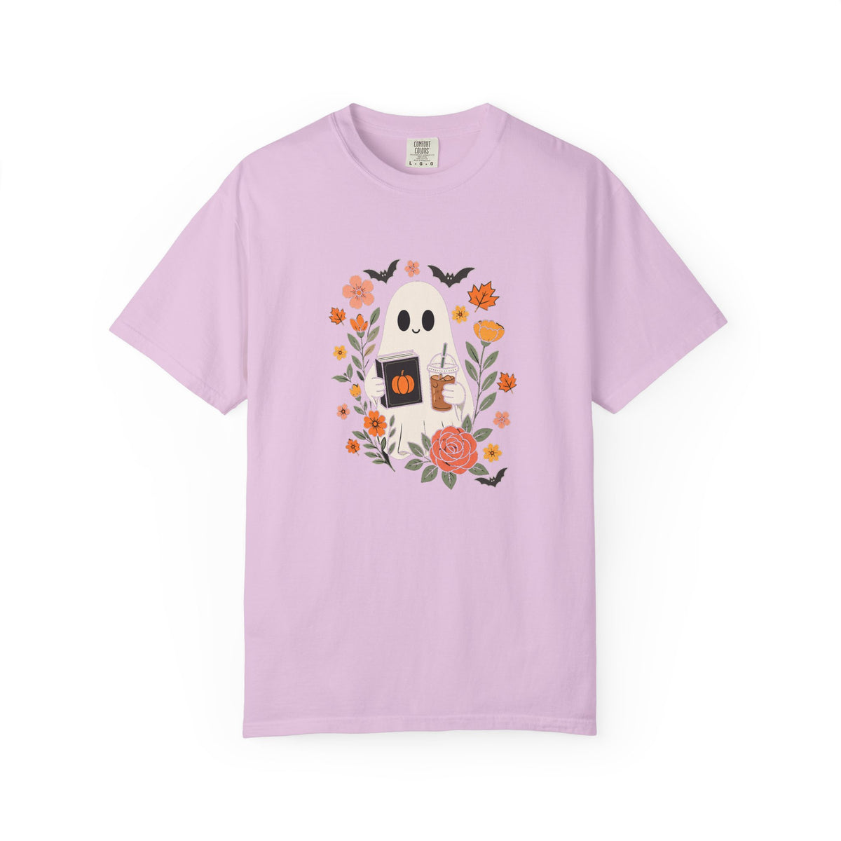 Ghost Book Club T-Shirt – Orchid