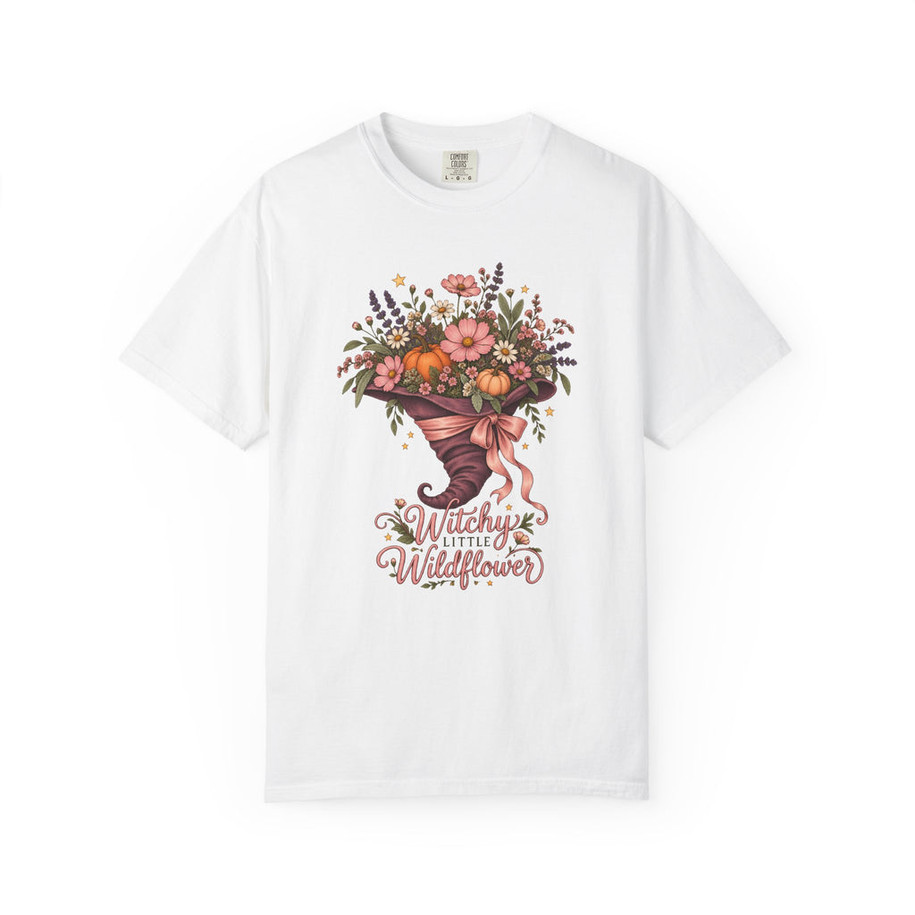 Witchy Little Wildflower T-Shirt – White