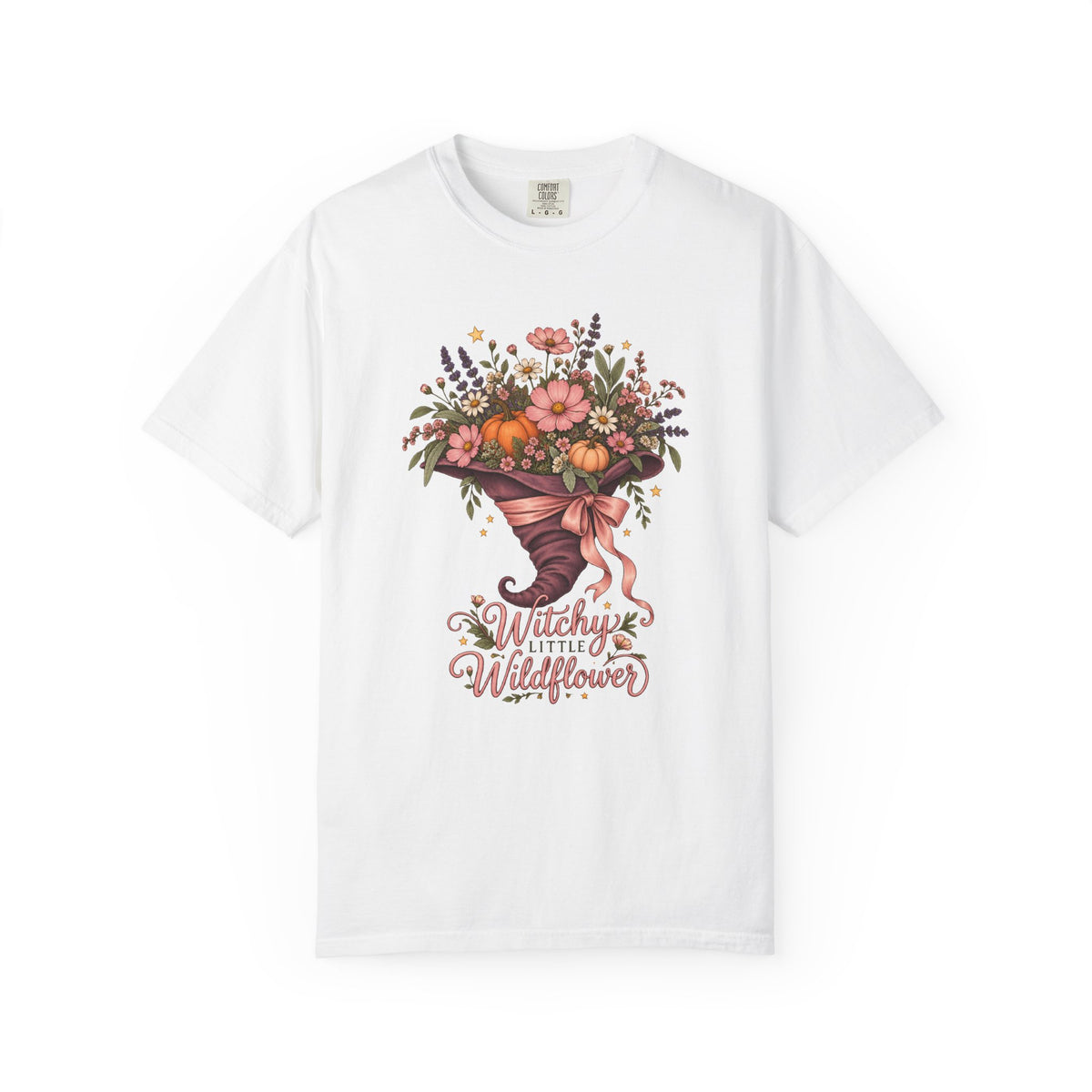 Witchy Little Wildflower T-Shirt – White