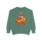 Iced Coffee & Pumpkin Patches Sweatshirt – Light Green