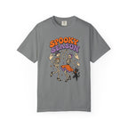Spooky Season Dancing Skeletons T-Shirt – Grey