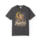 Night Owl, Literally T-Shirt – Graphite