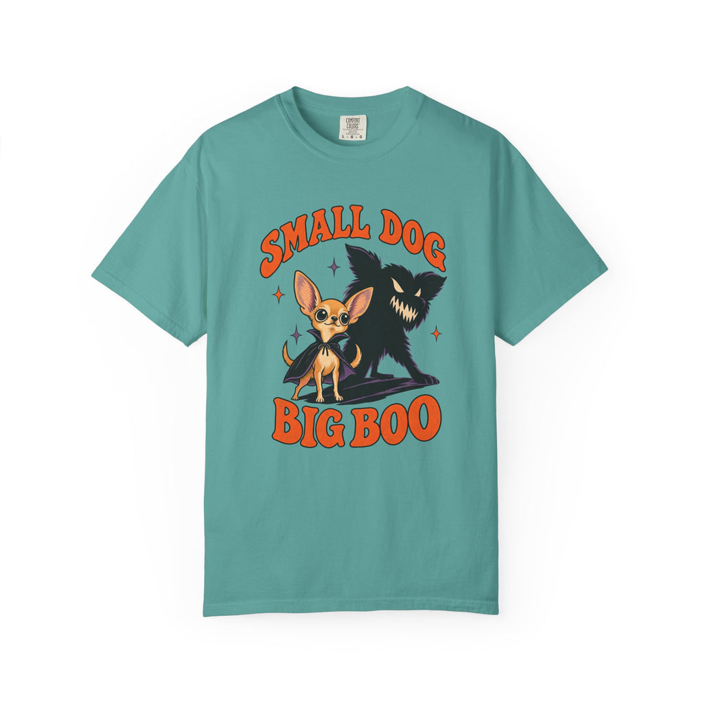 Small Dog, Big Boo T-Shirt – Seafoam