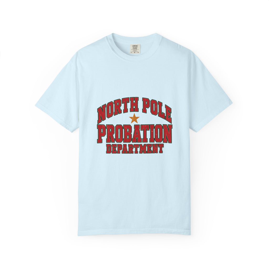North Pole Probation Department T-Shirt – Chambray