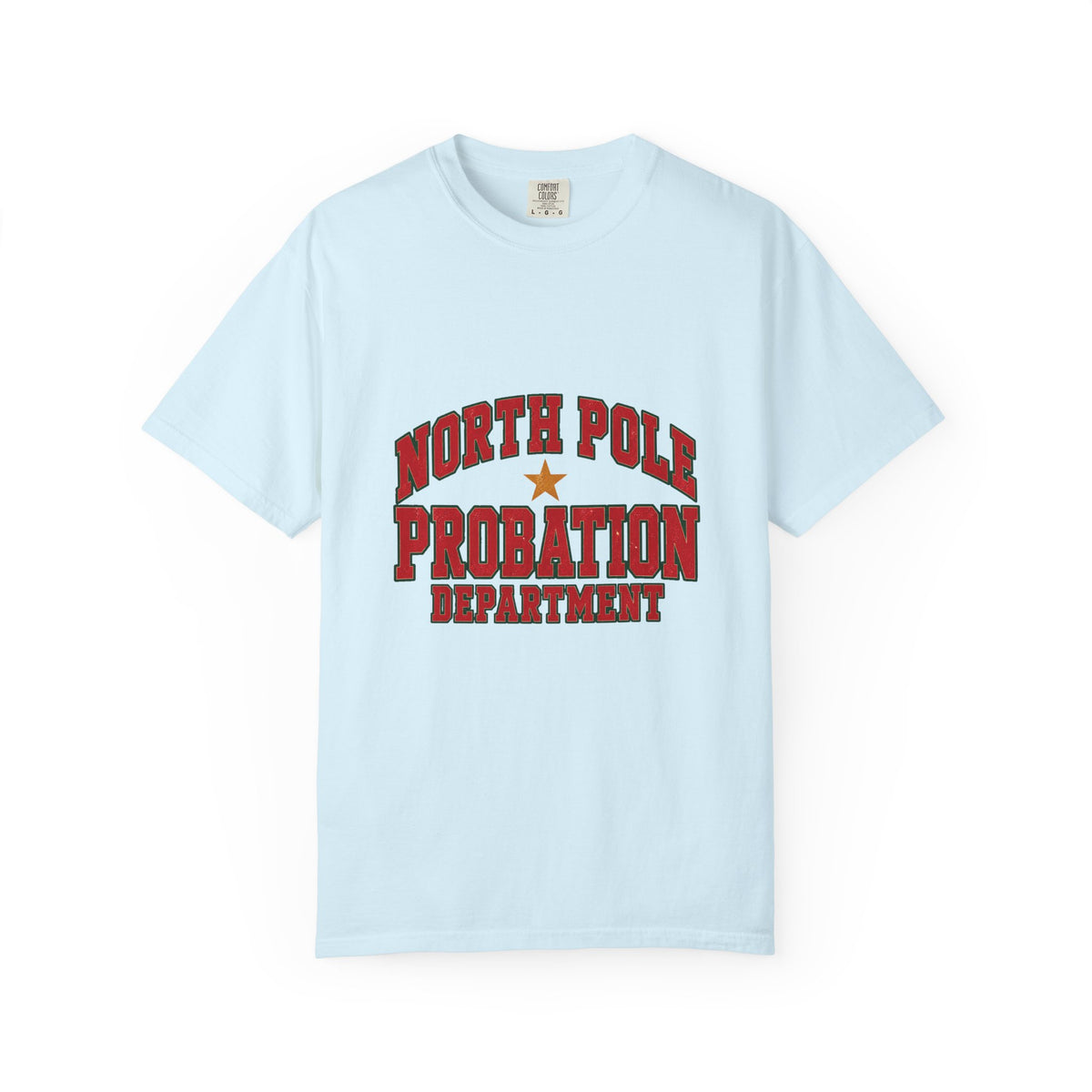 North Pole Probation Department T-Shirt – Chambray