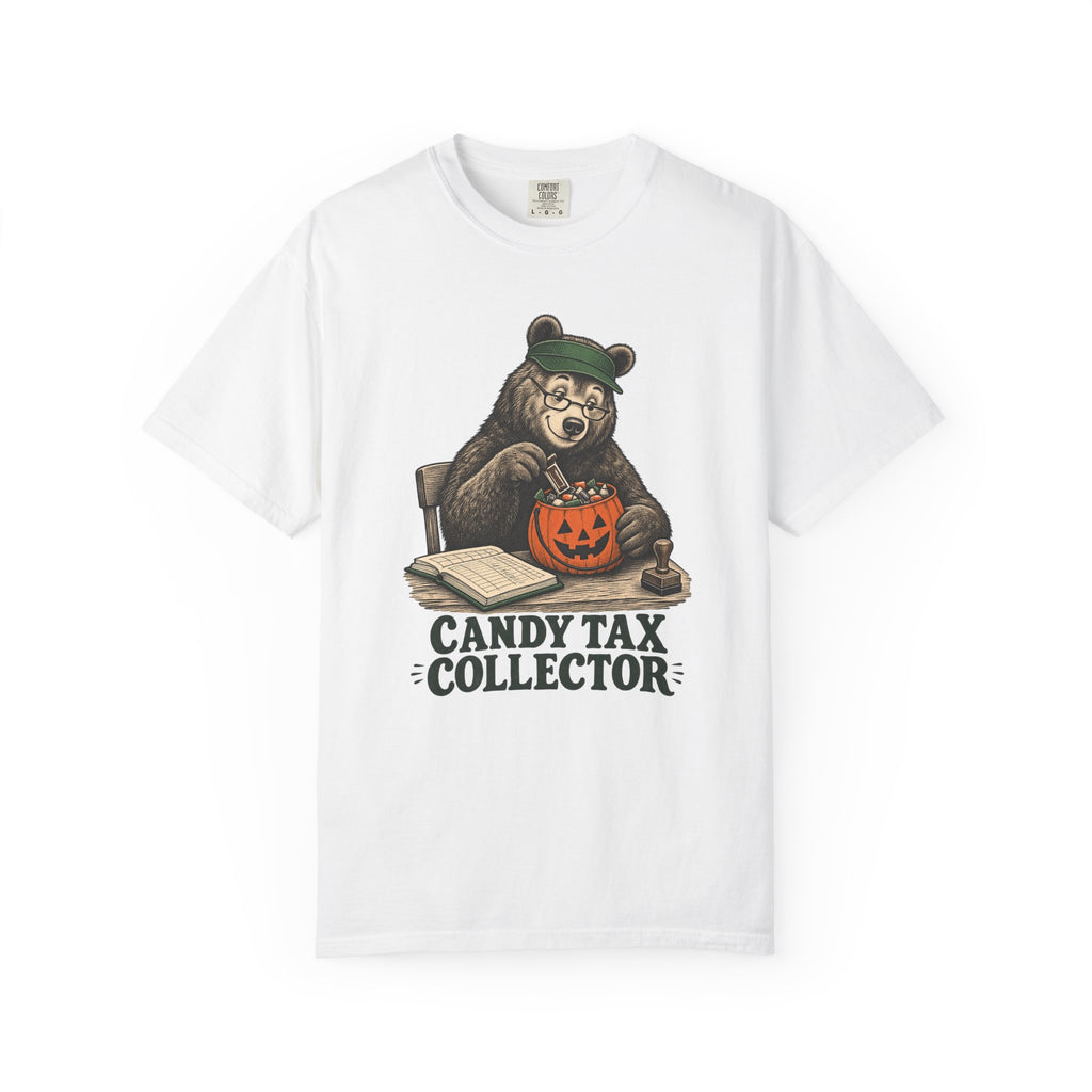 Candy Tax Collector T-Shirt – White