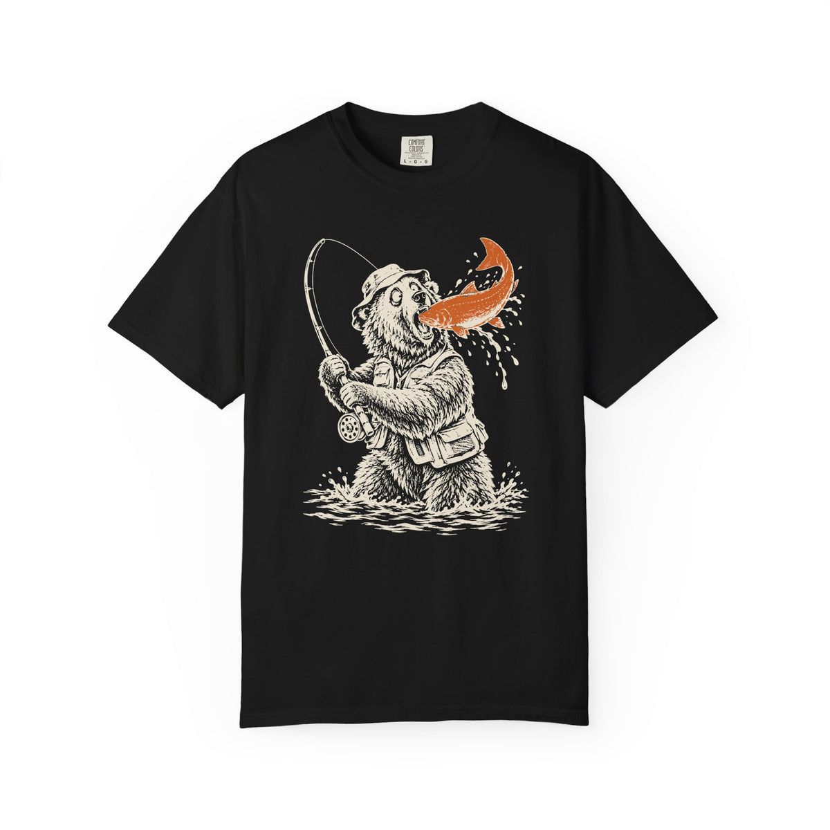 Gone Fishing Grizzly T-Shirt