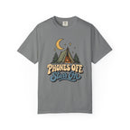 Phones Off, Stars On T-Shirt – Grey