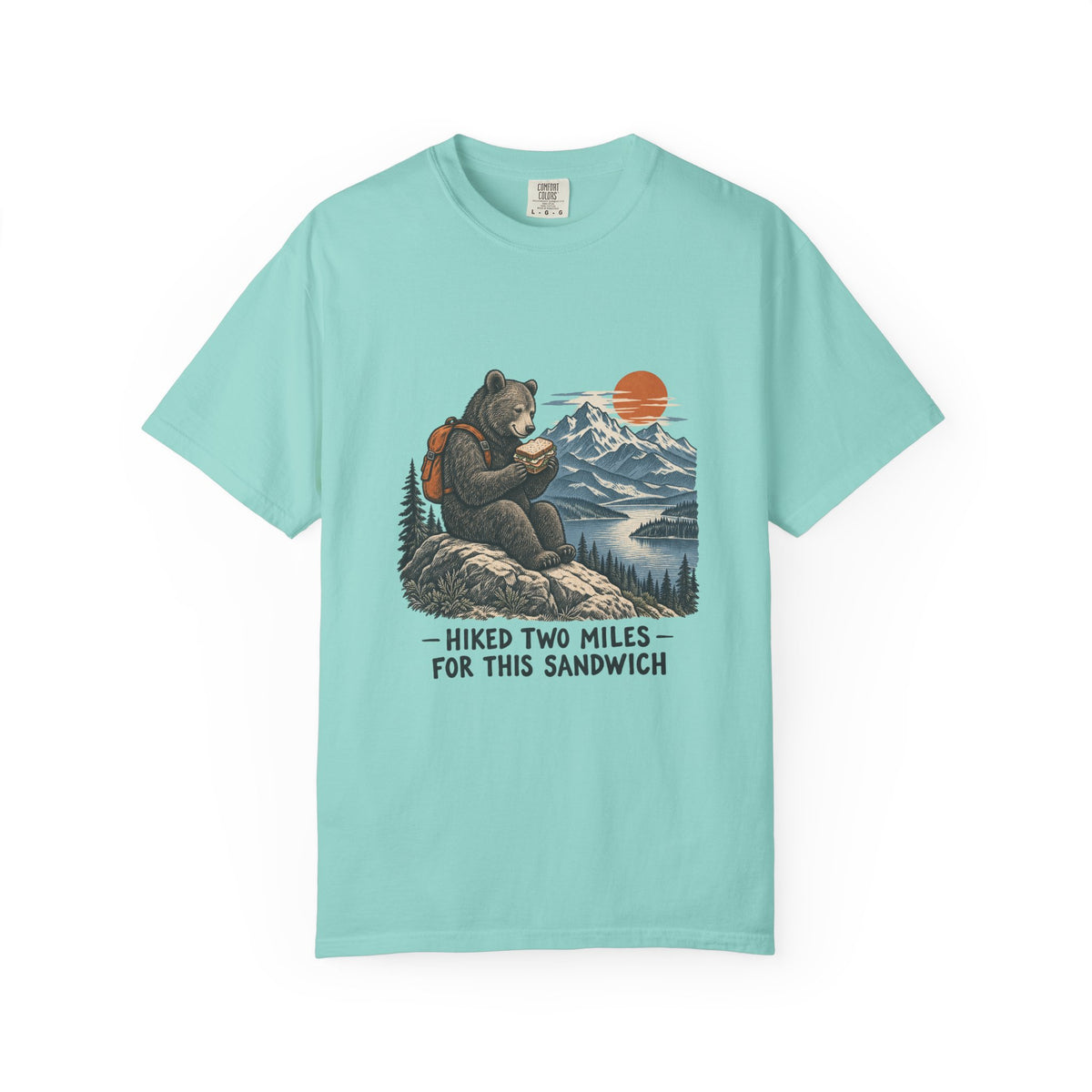 Hiked Two Miles for This Sandwich T-Shirt – Chalky Mint