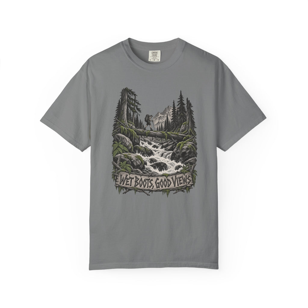 Wet Boots Good Views T-Shirt