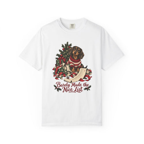 Barely Made the Nice List T-Shirt – White