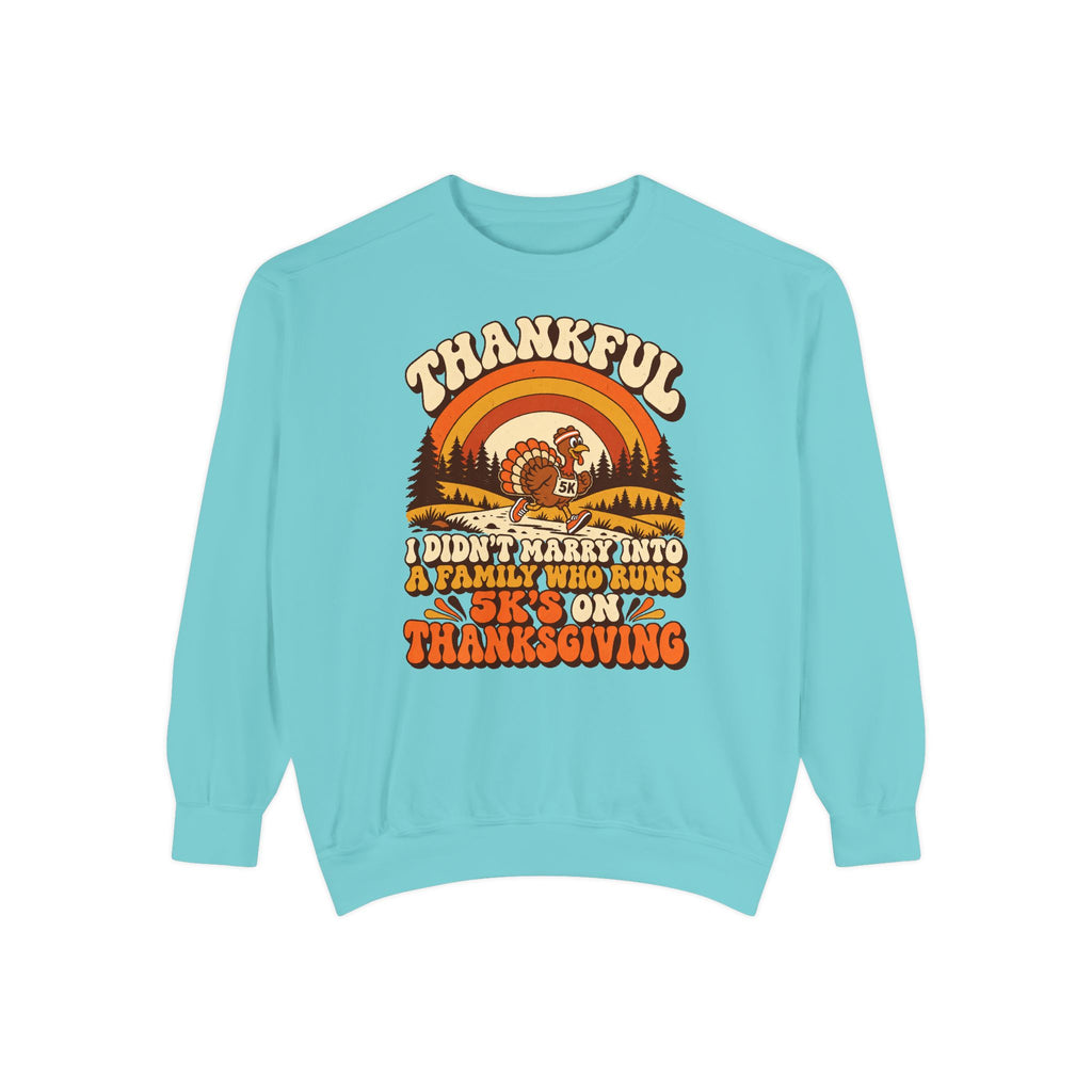 Not a 5K Family Retro Sunset Sweatshirt